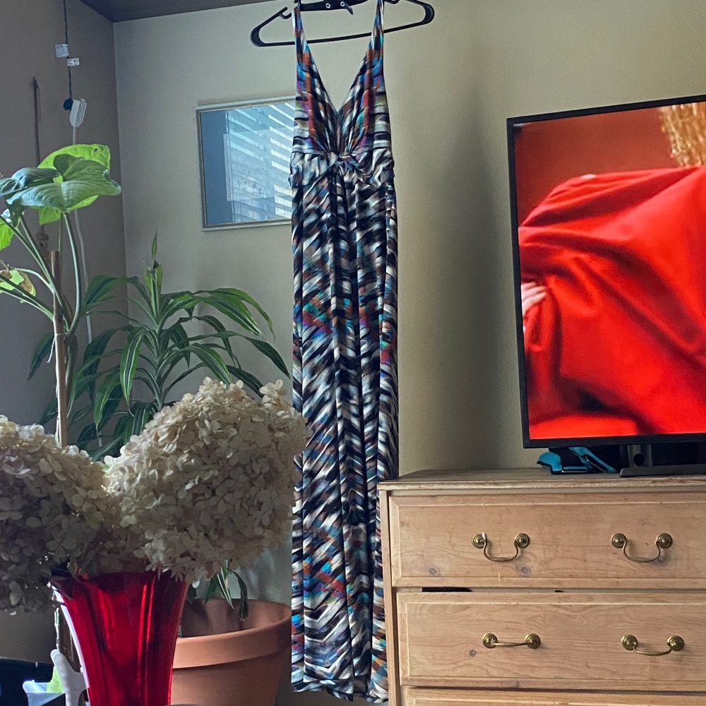 Colorful maxi dress